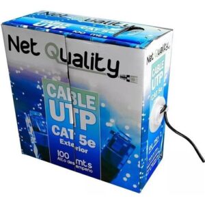 CABLE UTP CAT5e EXT NET QUALITY 100 MTS