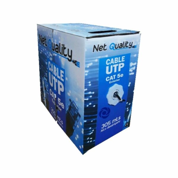 CABLE UTP CAT5e EXT NET QUALITY 305 MTS