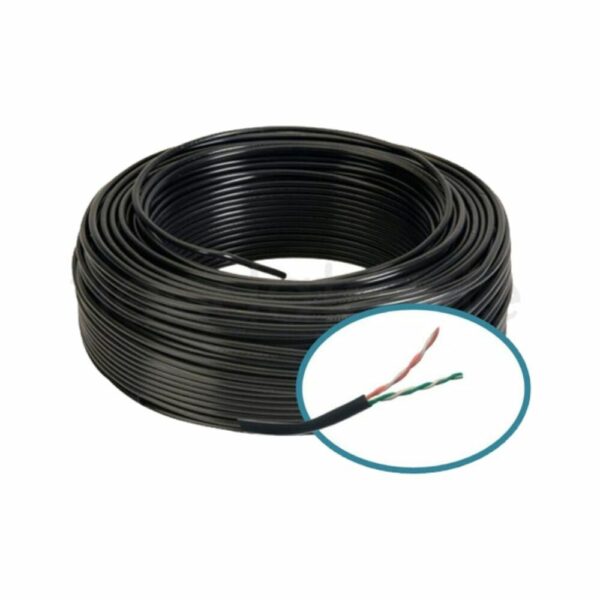 CABLE UTP CAT5e 2 PARES EXT NET QUALITY 305 MTS