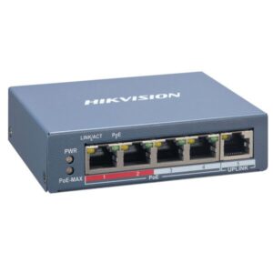 4 PUERTOS POE 10/100 + UPLINK GIGABIT