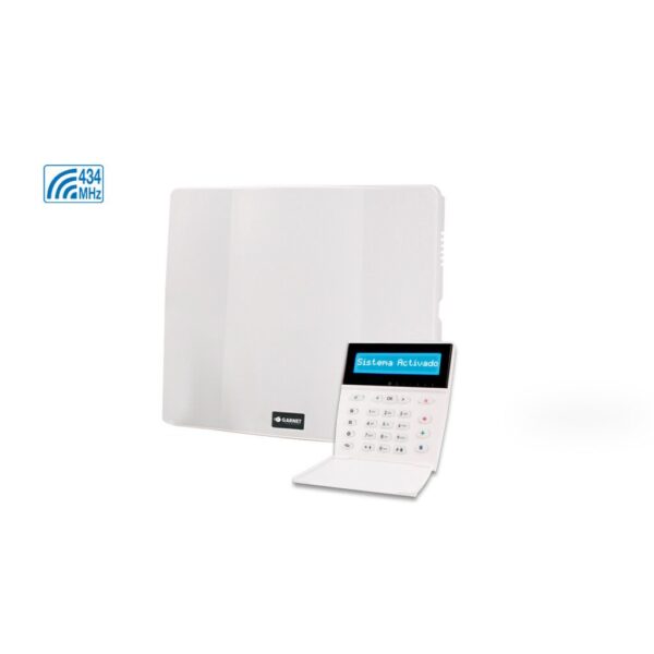 CENTRAL INALÁMBRICA, CON TECLADO LCD RF 8Z (A2K8-RF)