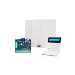 CENTRAL ALARMA HÍBRIDA PC-732G-LCD 6Z 2 PART - SIN COM TEL