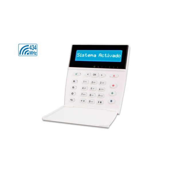CENTRAL INALÁMBRICA, CON TECLADO LCD RF 8Z (A2K8-RF) - Image 2