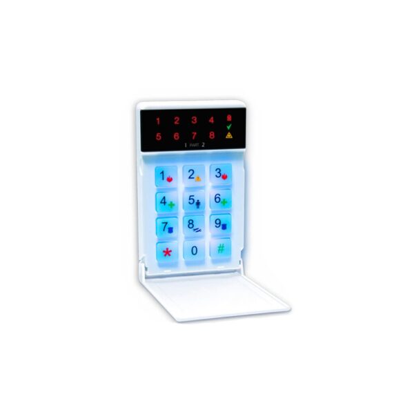 ALARMA CON WIFI EMBEBIDO Y TECLADO G-LED732, 32 Z, 4 PART, 4 PGM PC-900G-LED - Image 2