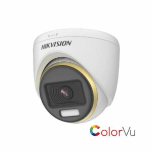 DOMO COLOR VU 2MP 40MTS DS-2CE72DF3T-FS CON MICROFONO