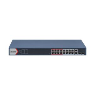 SWITCH ADMINISTRABLE POE+. + 2 PUERTOS SFP DS-3E1318P-EI