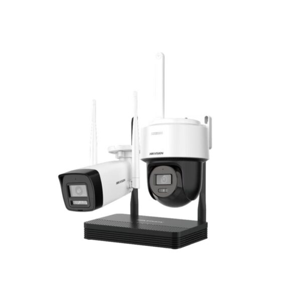 KIT DE VIDEOVIGILANCIA INALÁMBRICO EASYLINK 2MP BULLET DOMO PT EXTERIOR