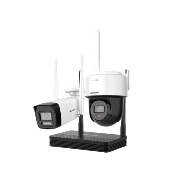 KIT DE VIDEOVIGILANCIA INALÁMBRICO EASYLINK 4MP BULLET DOMO PT EXTERIOR
