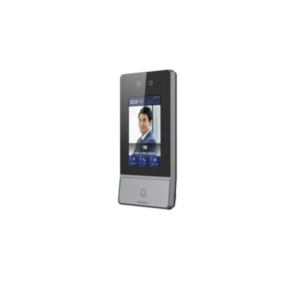 FRENTE PORTERO RECONOCIEMINTEO FACIAL HIKVISION